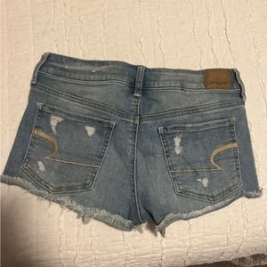 Very stretchy American eagle jean shorts